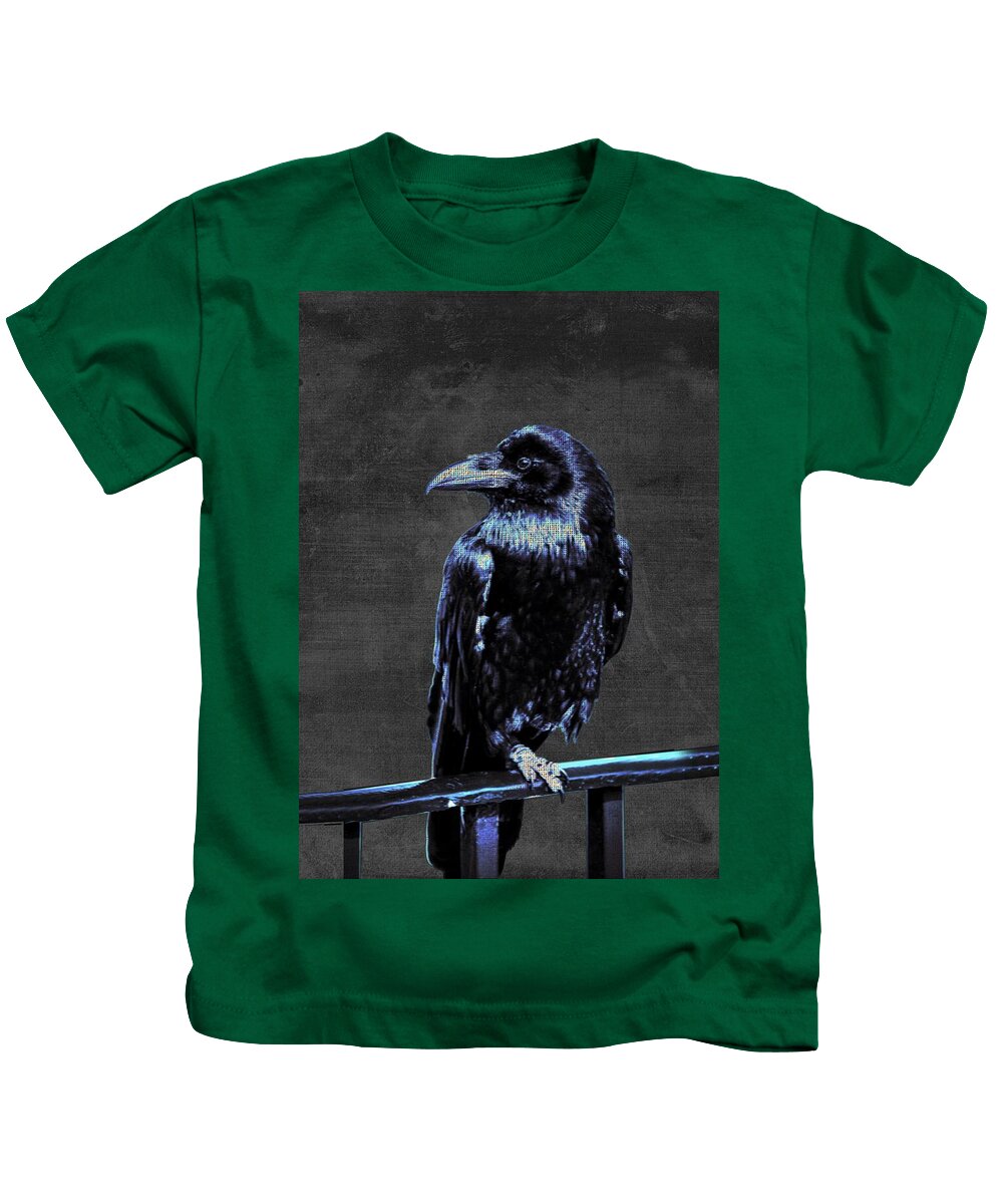 Blue Crow - Kids T-Shirt