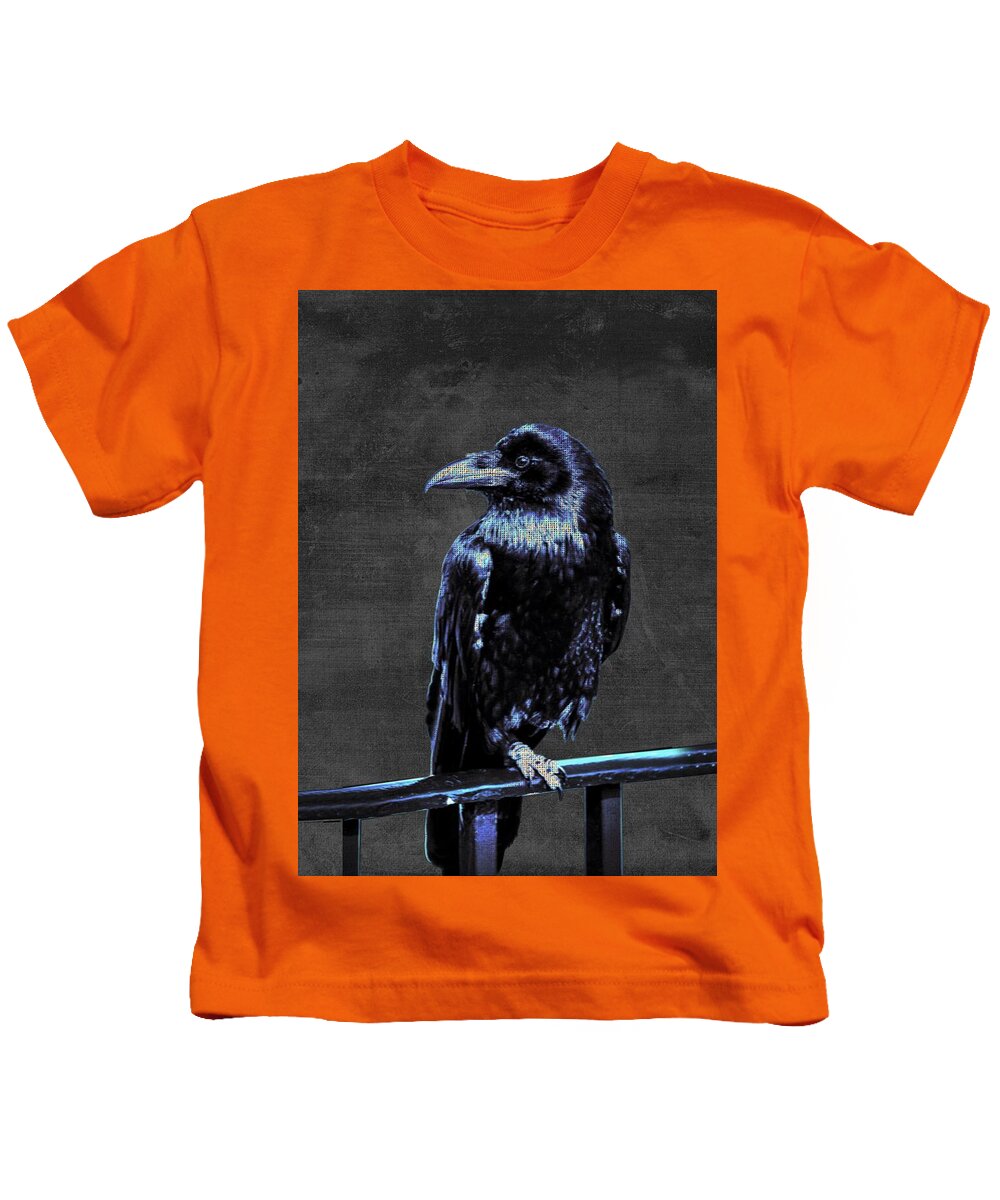 Blue Crow - Kids T-Shirt