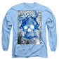 Blue Flame Skull - Long Sleeve T-Shirt