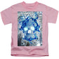 Blue Flame Skull - Kids T-Shirt