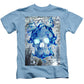 Blue Flame Skull - Kids T-Shirt