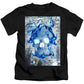 Blue Flame Skull - Kids T-Shirt