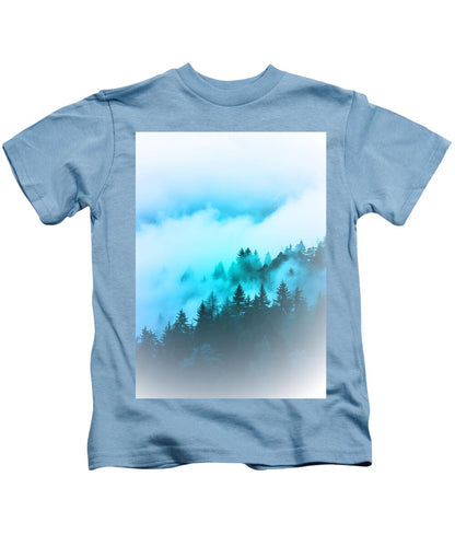 Blue Mountain Fog - Kids T-Shirt