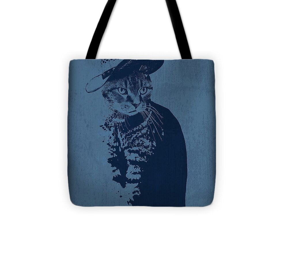 Cool Grey Tabby - Tote Bag