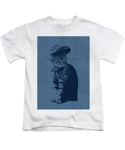 Cool Grey Tabby - Kids T-Shirt