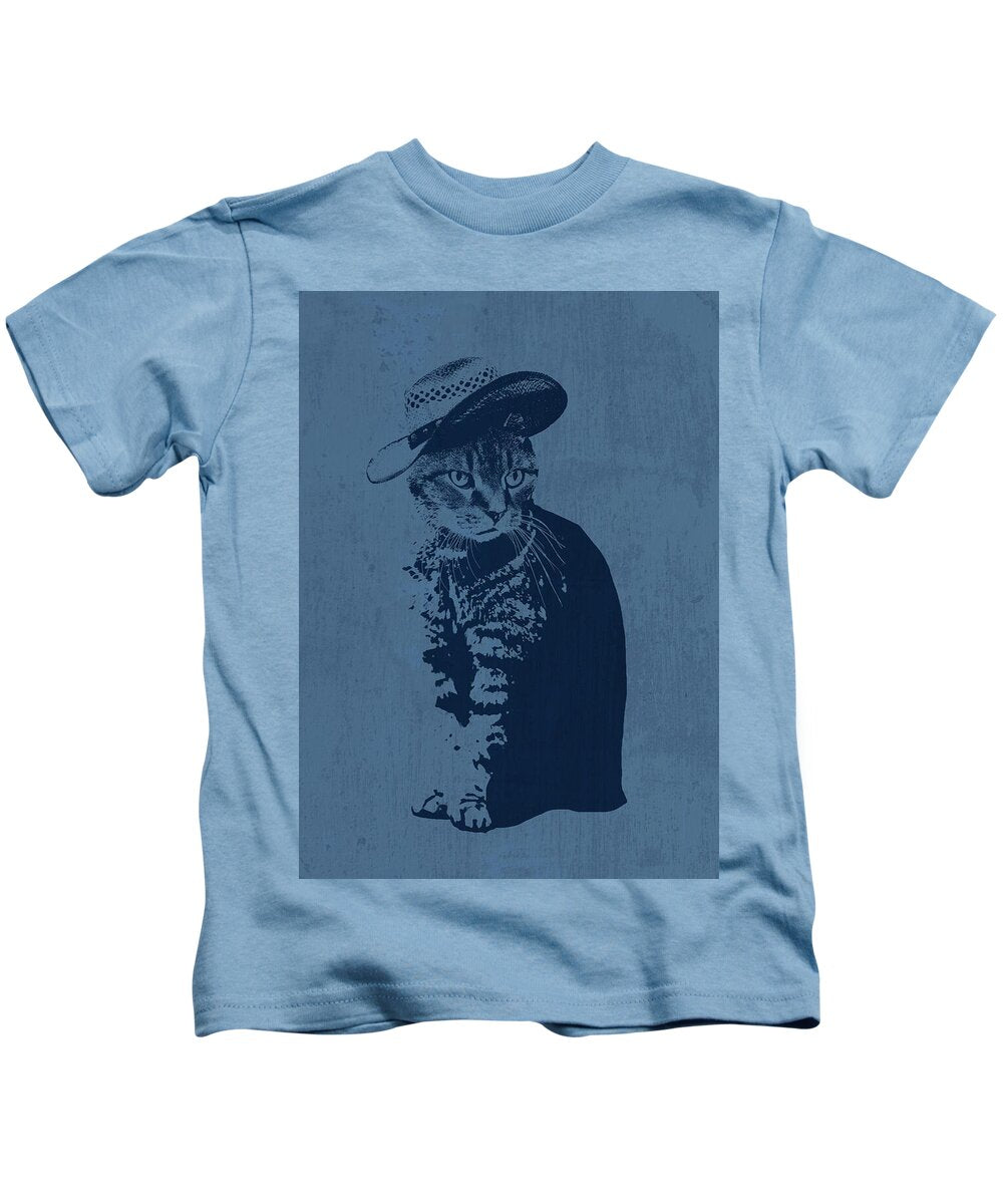 Cool Grey Tabby - Kids T-Shirt