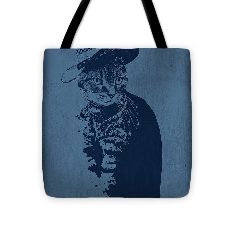 Cool Grey Tabby - Tote Bag