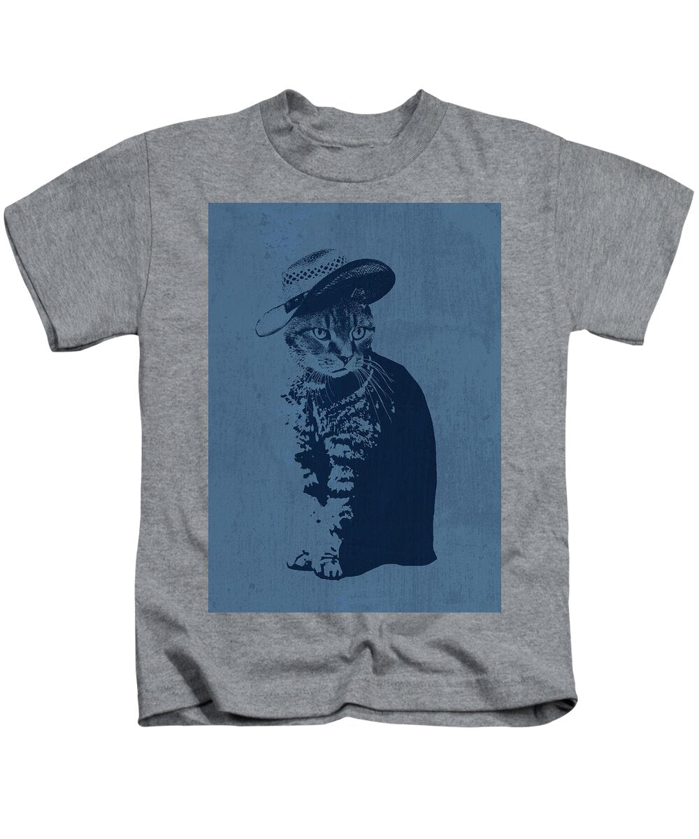 Cool Grey Tabby - Kids T-Shirt