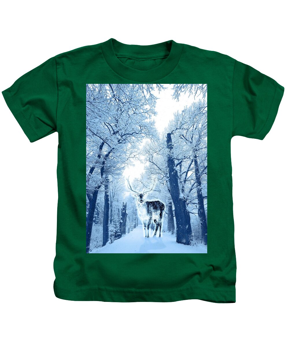 Cosmic Deer - Kids T-Shirt