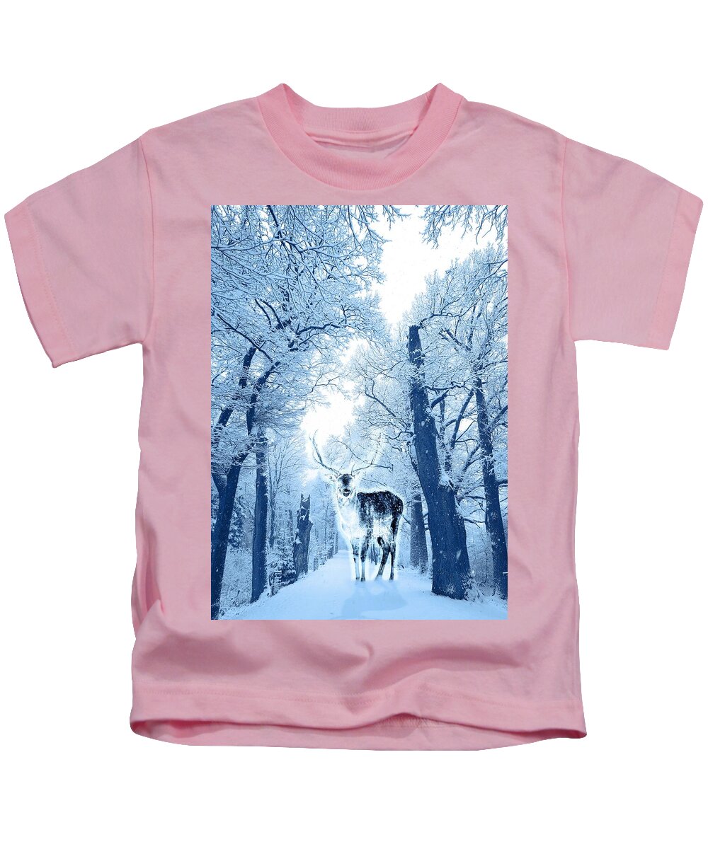 Cosmic Deer - Kids T-Shirt