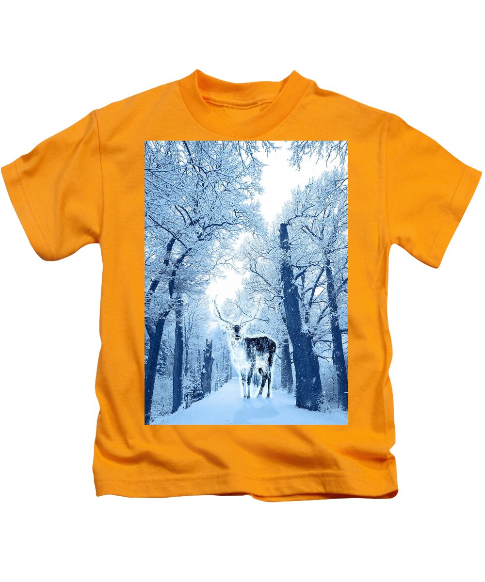 Cosmic Deer - Kids T-Shirt
