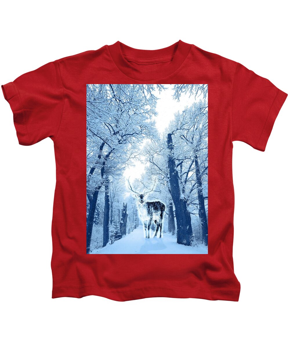 Cosmic Deer - Kids T-Shirt