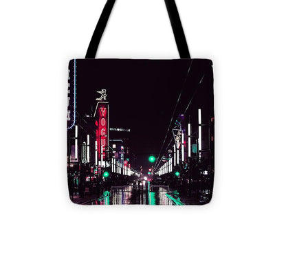 Cyberpunk Slick Street - Tote Bag