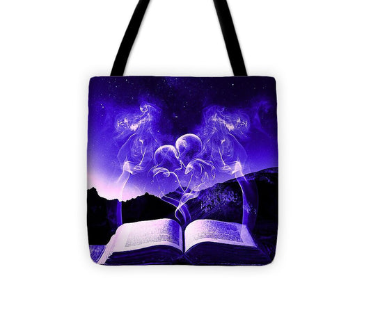 Magic Book Love Spell - Tote Bag