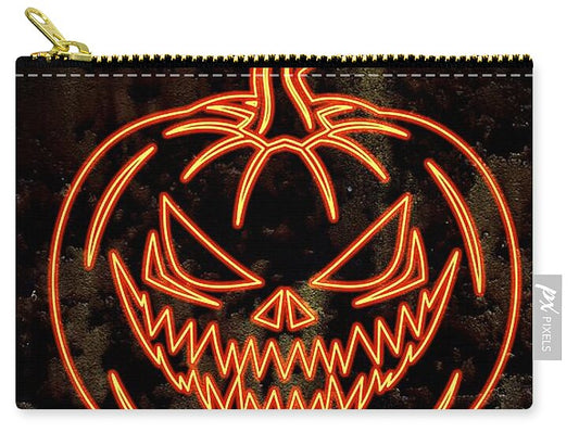 Neon Pumpkin - Zip Pouch