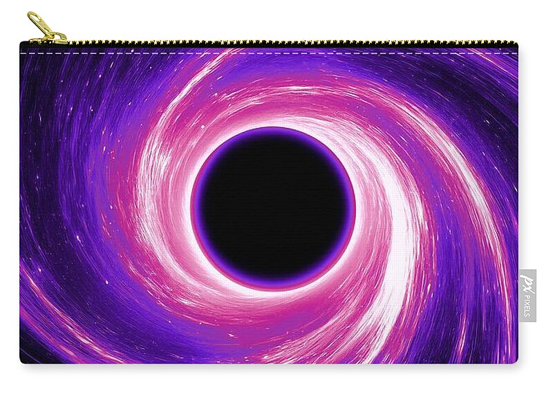 Purple Pink Wormhole - Zip Pouch
