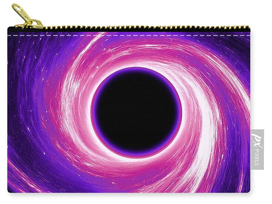 Purple Pink Wormhole - Zip Pouch