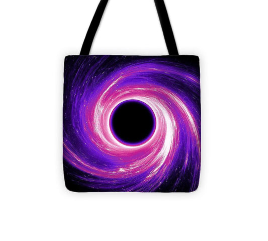 Purple Pink Wormhole - Tote Bag