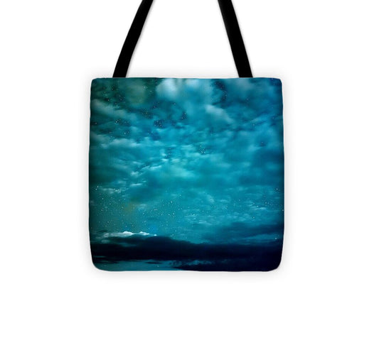 Serene Blue Sunrise - Tote Bag