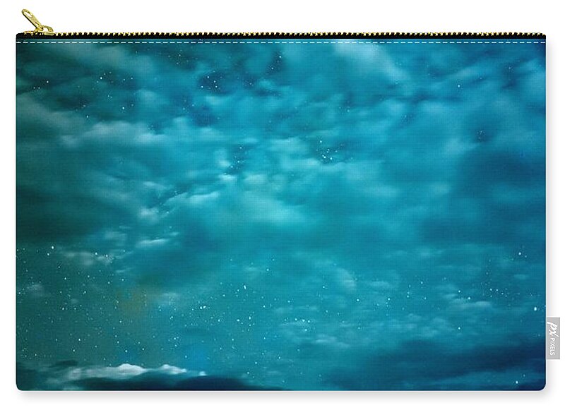 Serene Blue Sunrise - Zip Pouch