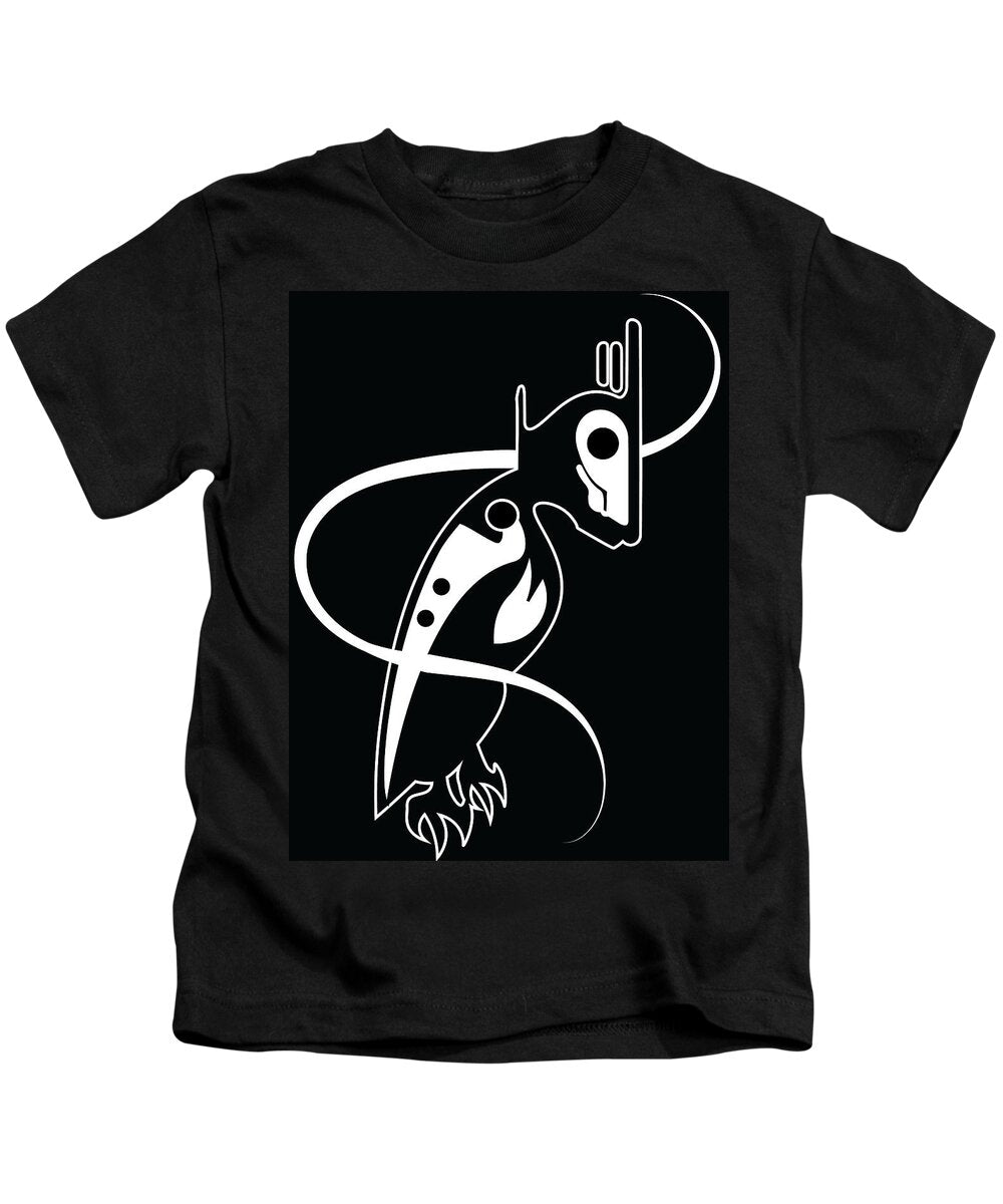 Skull Bird - Kids T-Shirt