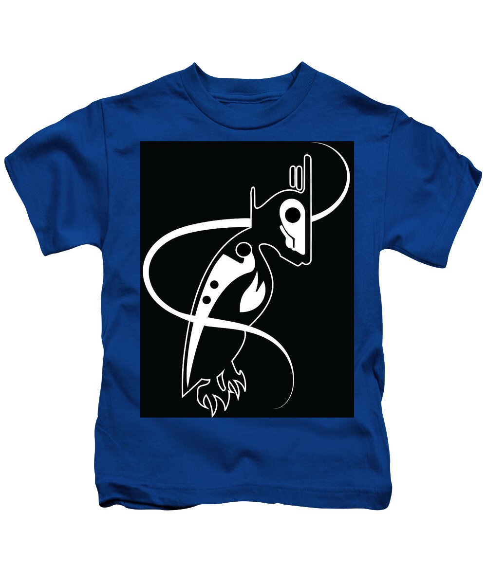 Skull Bird - Kids T-Shirt