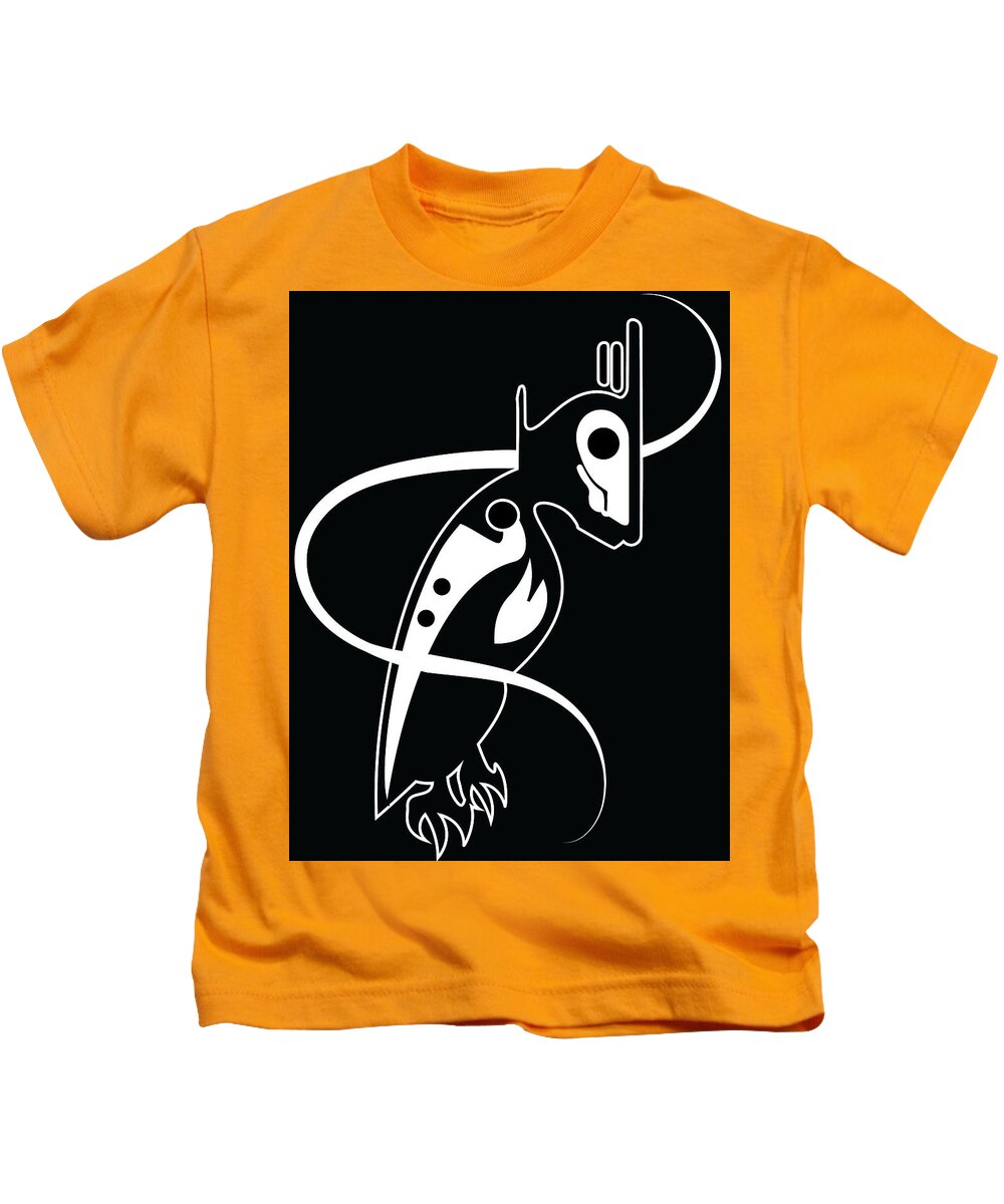 Skull Bird - Kids T-Shirt