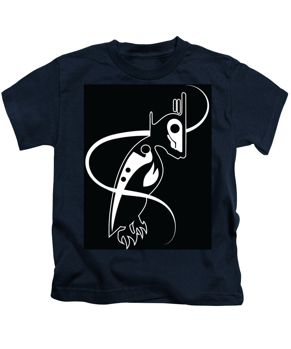Skull Bird - Kids T-Shirt