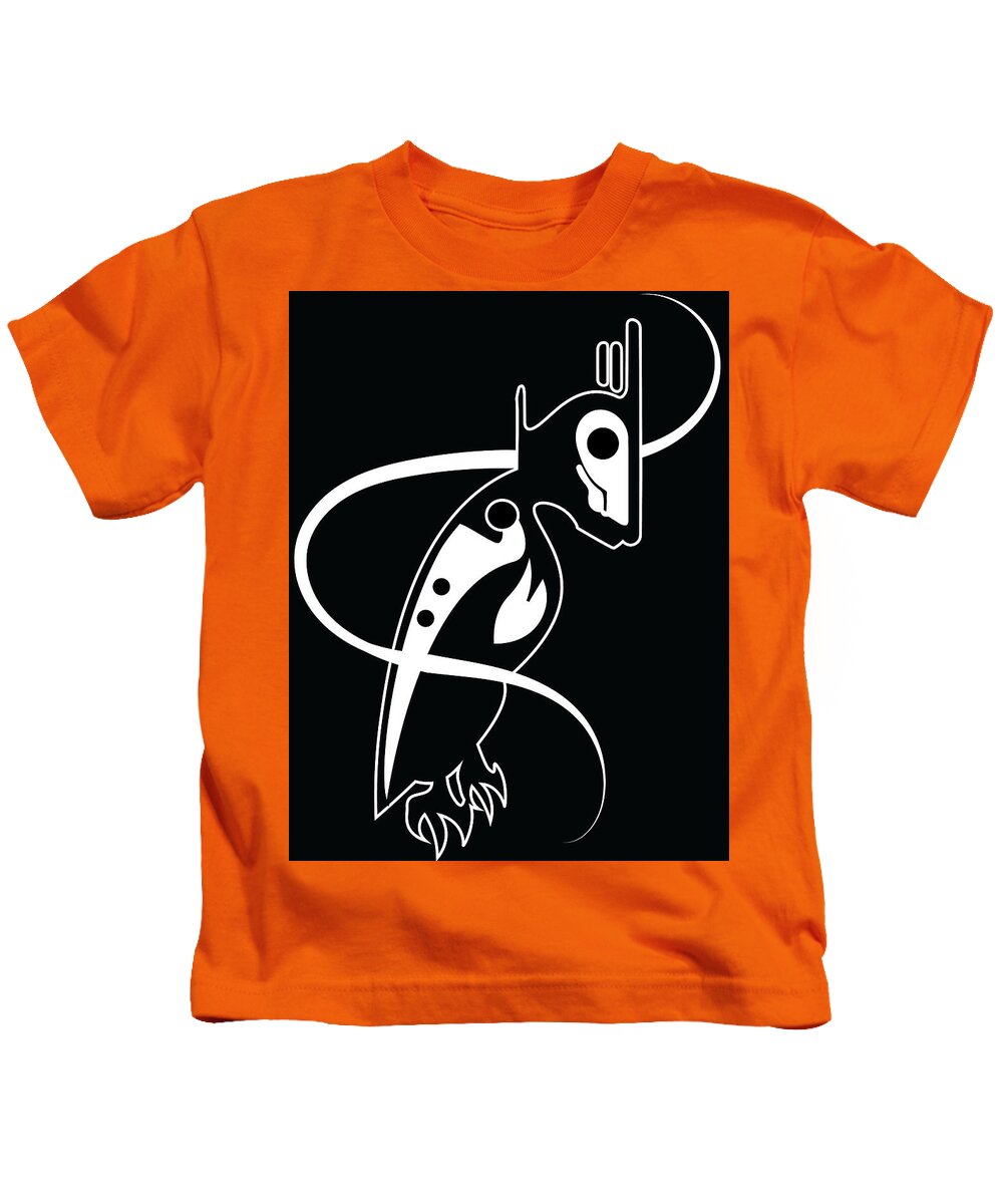 Skull Bird - Kids T-Shirt