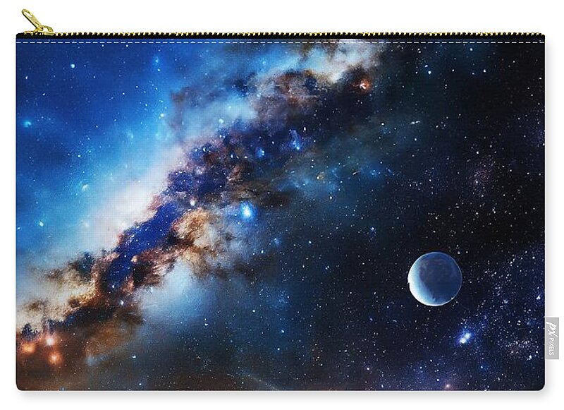 Space Sunrise - Zip Pouch